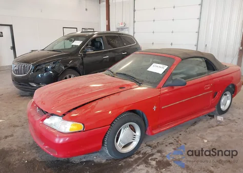 1995 Ford Mustang z USA, uszkodzony, nr VIN 1FALP4443SF224253